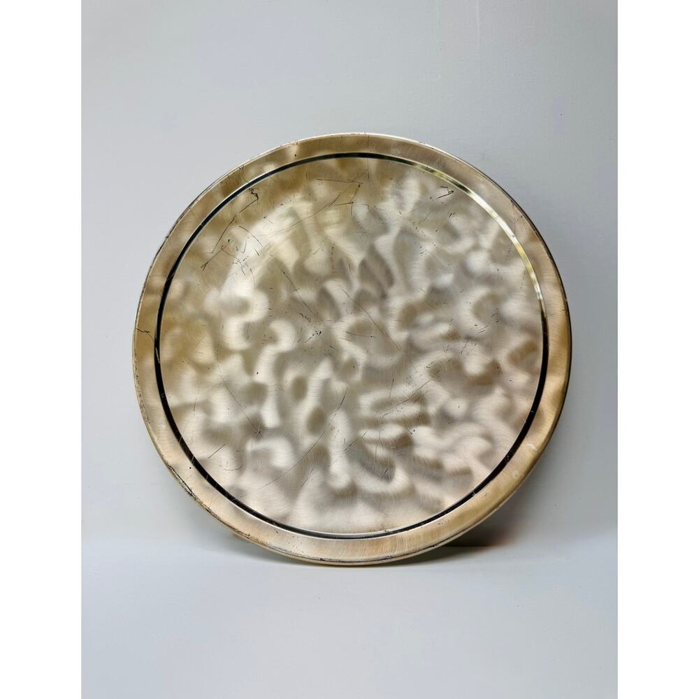Vintage WMF Ikora Silverplate Footed Serving Tray Germany